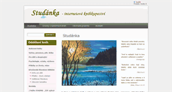 Desktop Screenshot of knihy-studanka.cz